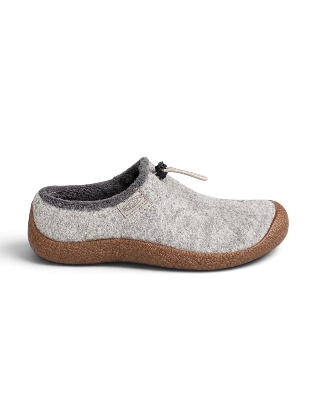 KEEN Howser III Slide Slippers Light Gray Size 7